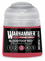 Alapszín Warhammer Tone Pro (Bloodtoof Red 3) - piros