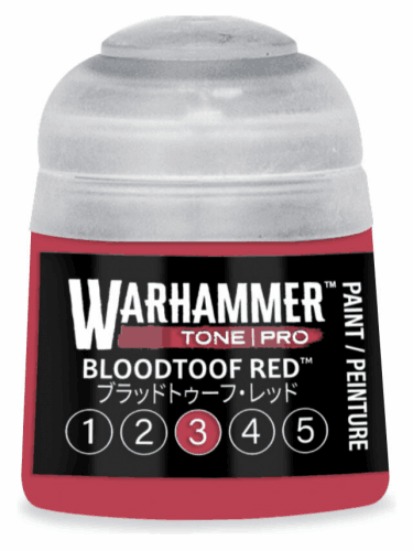 Alapszín Warhammer Tone Pro (Bloodtoof Red 3) - piros