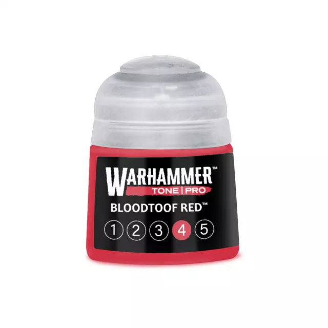 Alapszín Warhammer Tone Pro (Bloodtoof Red 4) - piros - Warhammer Colour