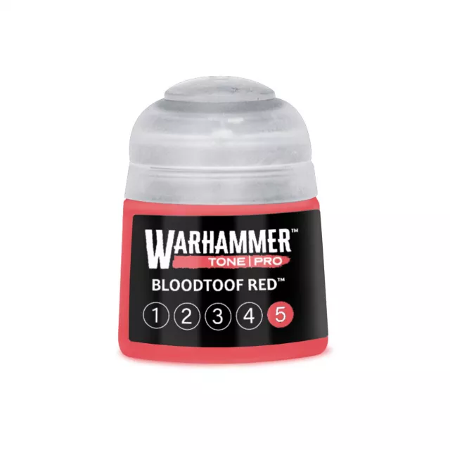 Alapszín Warhammer Tone Pro (Bloodtoof Red 5) - piros - Warhammer Colour