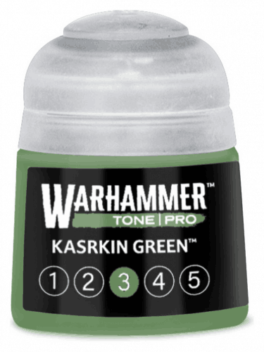 Alapszín Warhammer Tone Pro (Kasrkin Green 3) - zöld