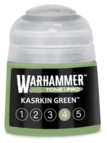 Alapszín Warhammer Tone Pro (Kasrkin Green 4) - zöld