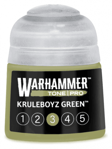 Alapszín Warhammer Tone Pro (Kruleboyz Green 3) - zöld