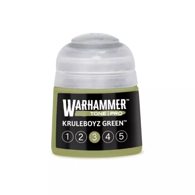 Alapszín Warhammer Tone Pro (Kruleboyz Green 3) - zöld - Warhammer Colour