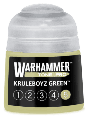 Alapszín Warhammer Tone Pro (Kruleboyz Green 5) - zöld