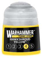 Alapszín Warhammer Tone Pro (Hawkshroud Yellow 4) - sárga