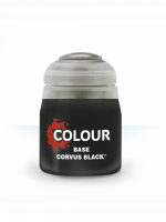 Citadel Base Paint (Corvus Black) – alapozó festék, fekete   