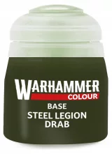 Citadel Base Paint (Steel Legion Drab) - alapszín, barna