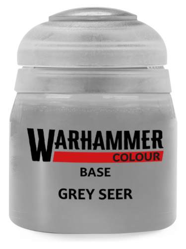 Warhammer Colour Base Paint (Grey Seer) - alapszín, szürke