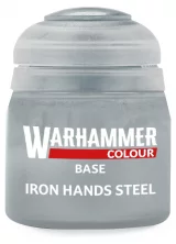 Citadel Base Paint (Iron Hands Steel) – alapozó festék, szürke