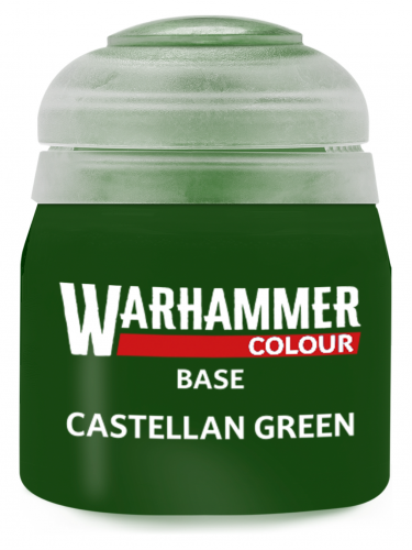 Warhammer Colour Base Paint (Castellan Green) - alapszín zöld