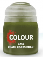 Citadel Base Paint (Death Korps Drab) – alapozó festék, zöld