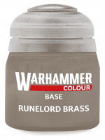 Warhammer Colour Base Paint (Runelord Brass) - alapszín