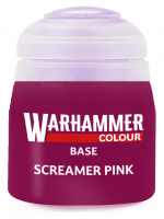 Warhammer Colour Base Paint (Screamer Pink) - alapszín