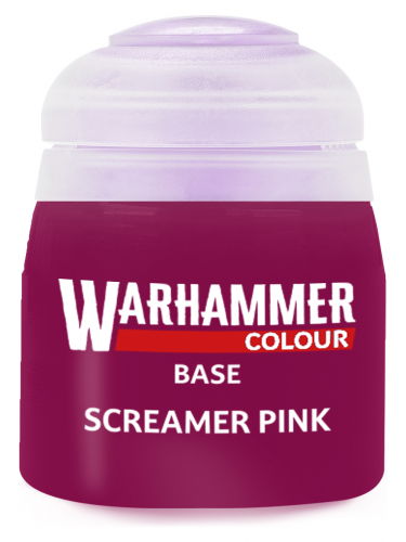 Warhammer Colour Base Paint (Screamer Pink) - alapszín