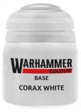 Warhammer Colour Base Paint (Corax White) - alapszín, fehér