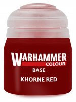 Warhammer Colour Base Paint (Khorne red) - alapszín, piros