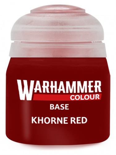 Warhammer Colour Base Paint (Khorne red) - alapszín, piros