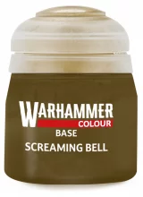 Warhammer Colour Base Paint (Screaming Bell) - alapszín, barna