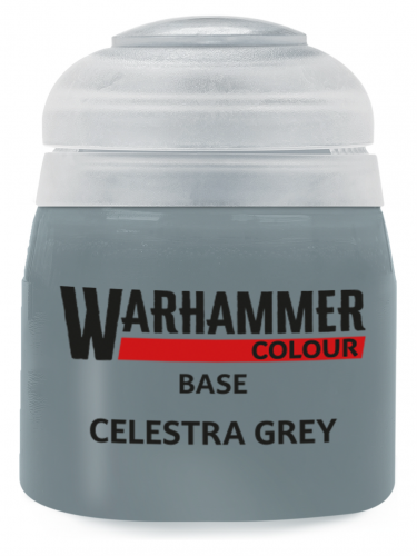 Warhammer Colour Base Paint (Celestra Grey) - alapszín, szürke