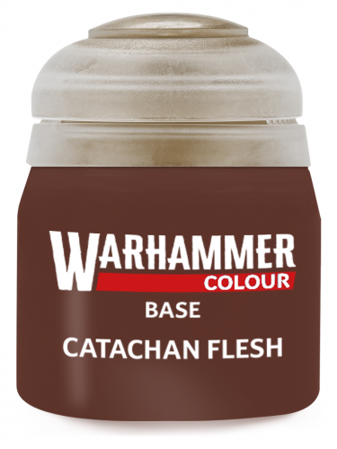 Warhammer Colour Base Paint (Catachan Fleshtone) - alapszín, barna arcszín