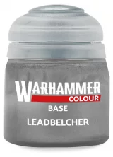 Warhammer Colour Base Paint (Leadbelcher) - alapszín, ezüst