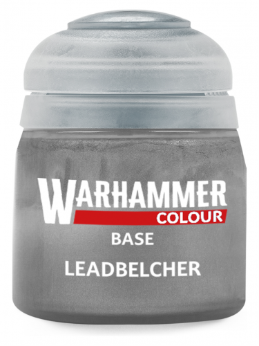 Warhammer Colour Base Paint (Leadbelcher) - alapszín, ezüst