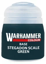 Warhammer Colour Base Paint (Stegadon Scale Green) - alapszín, zöld
