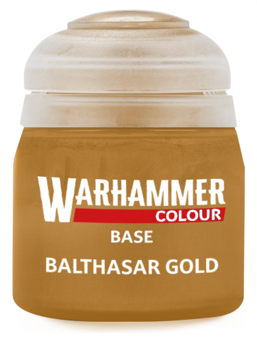 Warhammer Colour Base Paint (Balthasar Gold) - alapszín, arany