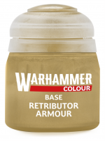 Warhammer Colour Base Paint (Retributor Armour) - alapszín, aranybarna