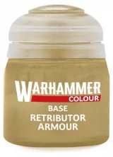 Warhammer Colour Base Paint (Retributor Armour) - alapszín, aranybarna