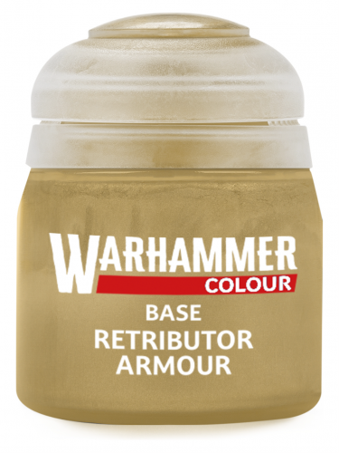 Warhammer Colour Base Paint (Retributor Armour) - alapszín, aranybarna
