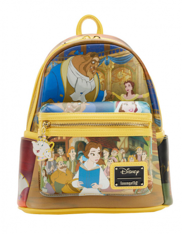 Hátizsák Disney - Beauty and the Beast Mini Backpack (Loungefly)