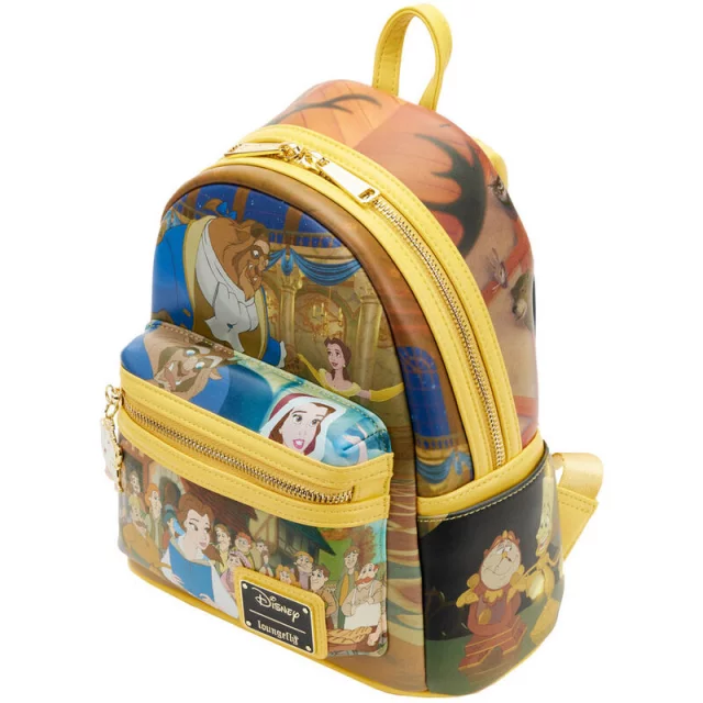 Hátizsák Disney - Beauty and the Beast Mini Backpack (Loungefly)