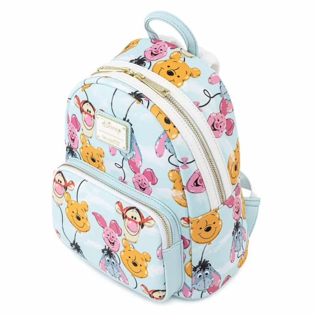 Hátizsák Disney - Winnie the Pooh Balloon Friends Mini Backpack (Loungefly)