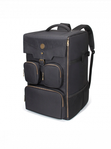 Hátizsák ENHANCE - Board & Puzzles Games Tower Backpack (Black)