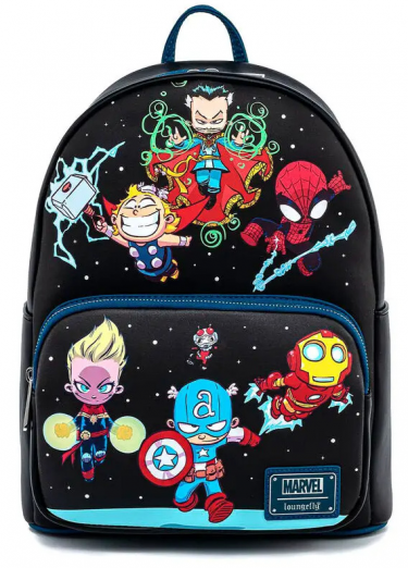 Hátizsák Marvel - Characters Mini Backpack (Loungefly)