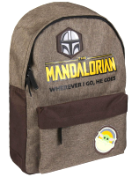Hátizsák Star Wars: The Mandalorian - Wherever I Go, He Goes