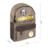 Hátizsák Star Wars: The Mandalorian - Wherever I Go, He Goes