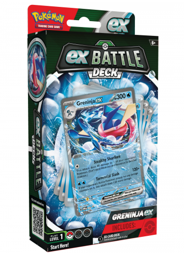 Kártyajáték Pokémon TCG - Greninja ex Battle Deck