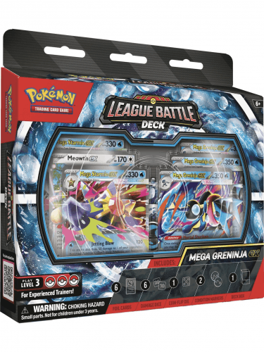 Kártyajáték Pokémon TCG: Mega Greninja ex League Battle Deck