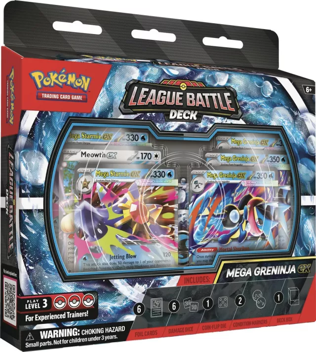 Kártyajáték Pokémon TCG: Mega Greninja ex League Battle Deck - TCG gyűjthető kártyajáték