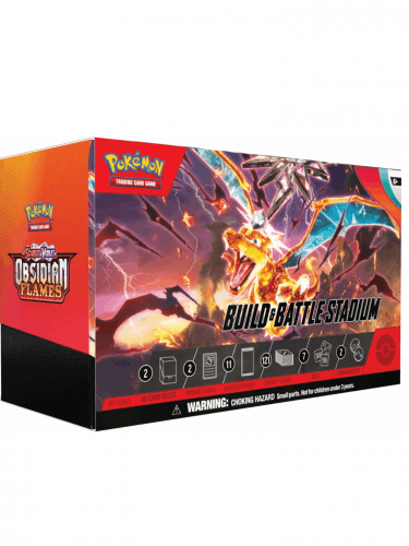 Kártyajáték Pokémon TCG: Scarlet & Violet - Obsidian Flames Build & Battle Stadium