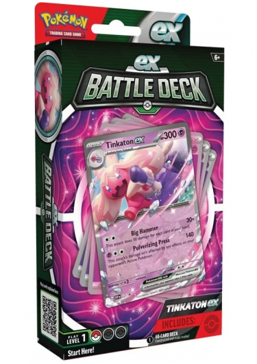 Kártyajáték Pokémon TCG - Tinkaton ex Battle Deck
