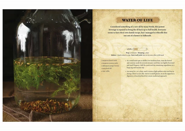 Kuchařka The Elder Scrolls - The Official Cookbook