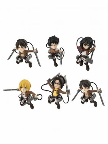 Figura Attack on Titan - Mini Figures Blind Box (véletlenszerű választás)