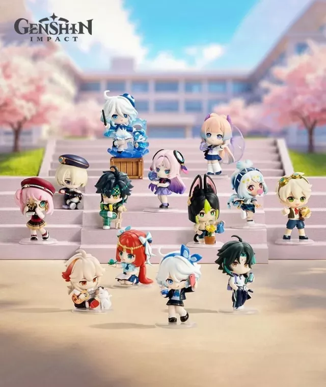 Figura Genshin Impact - Academy's Light and Shadow Poetry Blind Box (véletlenszerű választás) - Anime