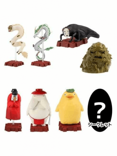 Figura Ghibli (Spirited Away) - Gods of Unabara Blind Box (véletlenszerű választás)