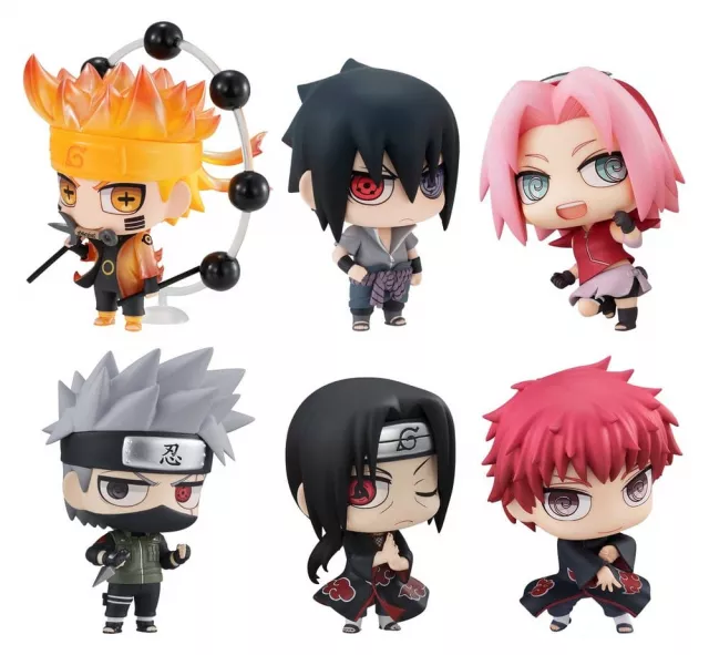 Figura Naruto Shippuden - ChimiMega Series Mini Figures Mascot Collection Blind Box (véletlenszerű kiválasztás) - Anime