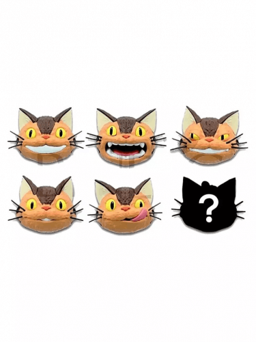 Mágnes Ghibli (My Neighbor Totoro) - Catbus Face Blind Box (véletlenszerű választás)
